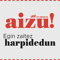 Aizu! Egin zaitez harpidedun