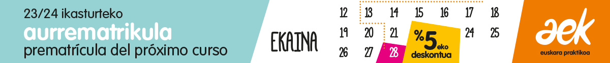 23-24 Ikastureko aurrematrikula