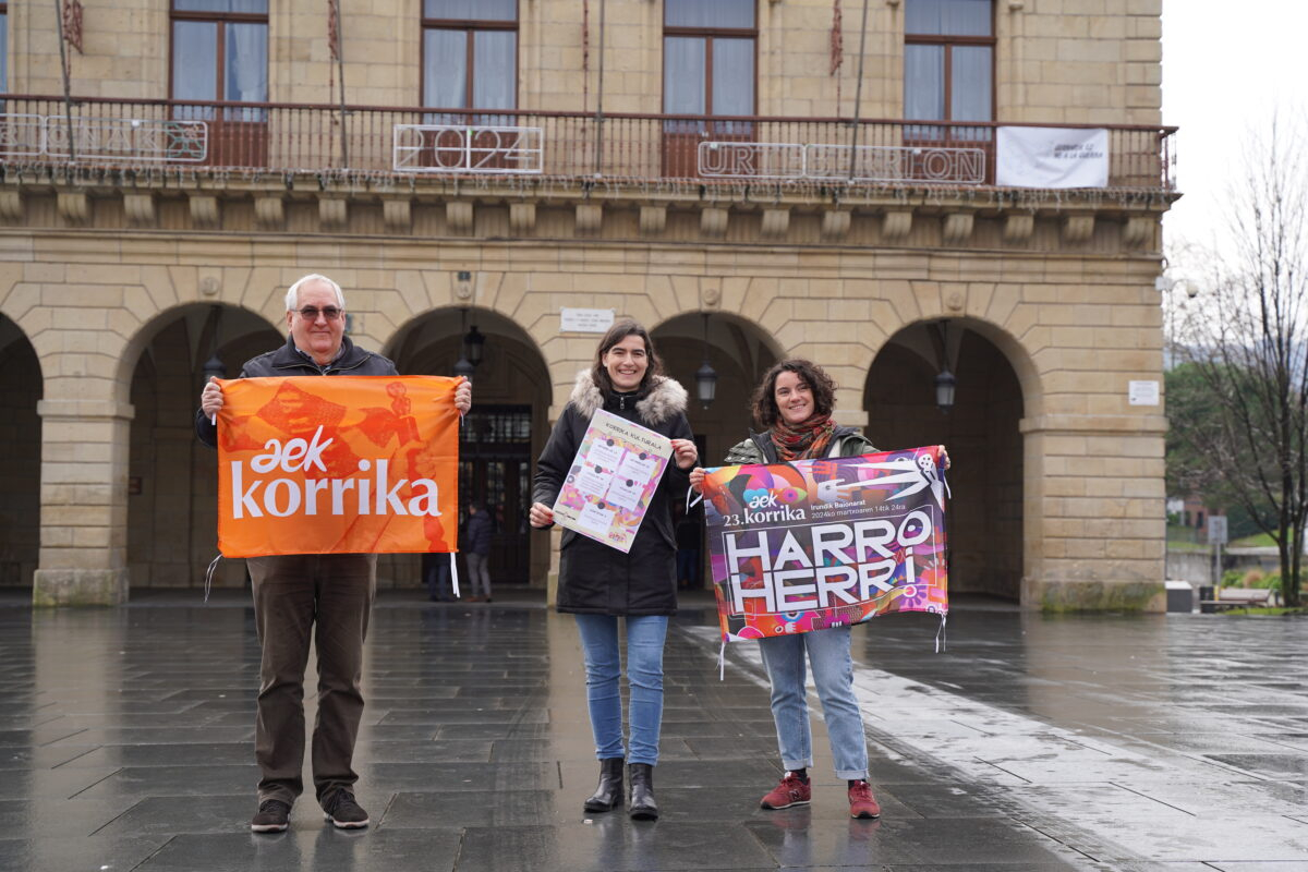 Irunen kultur agenda 'harroa' prest!
