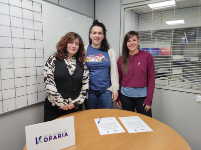 KORRIKA y Koparia han firmado un acuerdo en favor del euskera